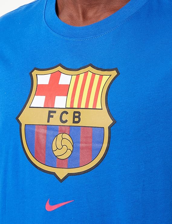 Tee Blue Crest Nike Barça