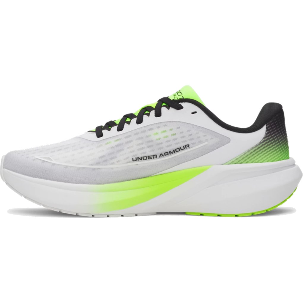 Under Armour UA Velociti Pace Runinng Shoes Men - White/High Vis Yellow/Black