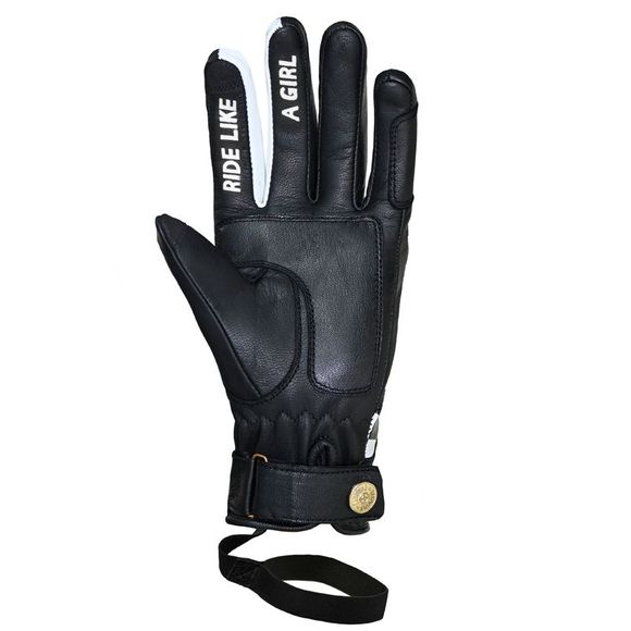 Eudoxie Jody Beth Gloves - Black / WhiteRef: EUD0044