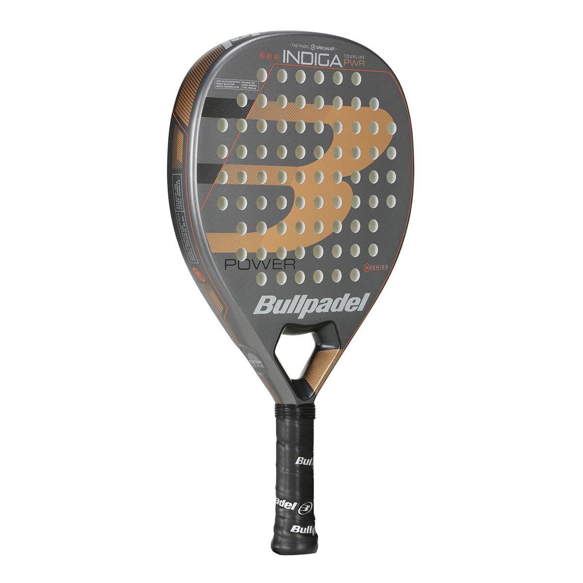 BULLPADEL INDIGA POWER GREY