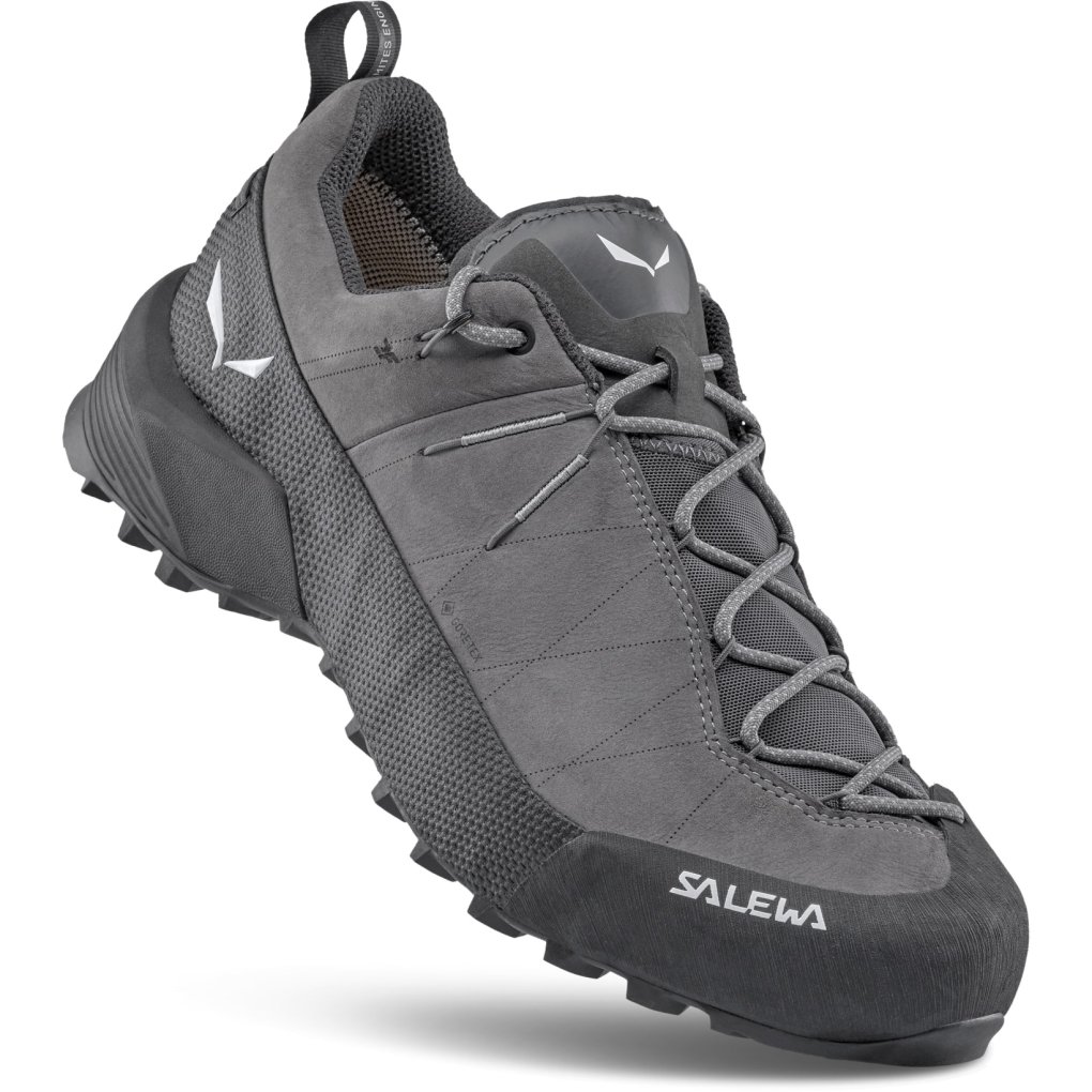 Salewa Wildfire Leather 2 GTX Approach Shoes Men - quiet shade/black 595