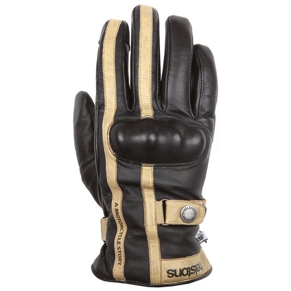 Helstons tinta winter lady gloves - black / beigeRef: HS0936