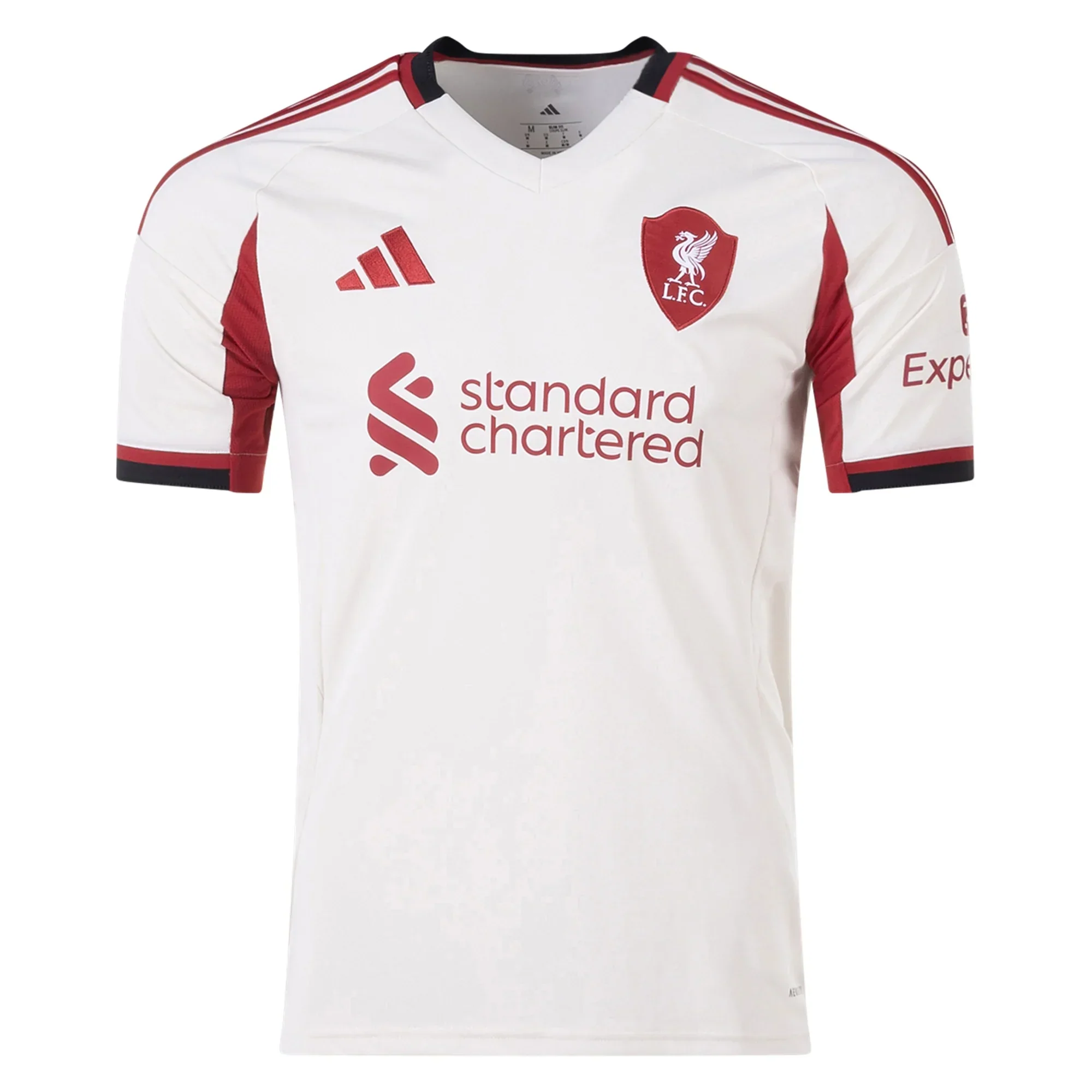 Men's Liverpool Away Jersey 25/26 (Wonder White)
