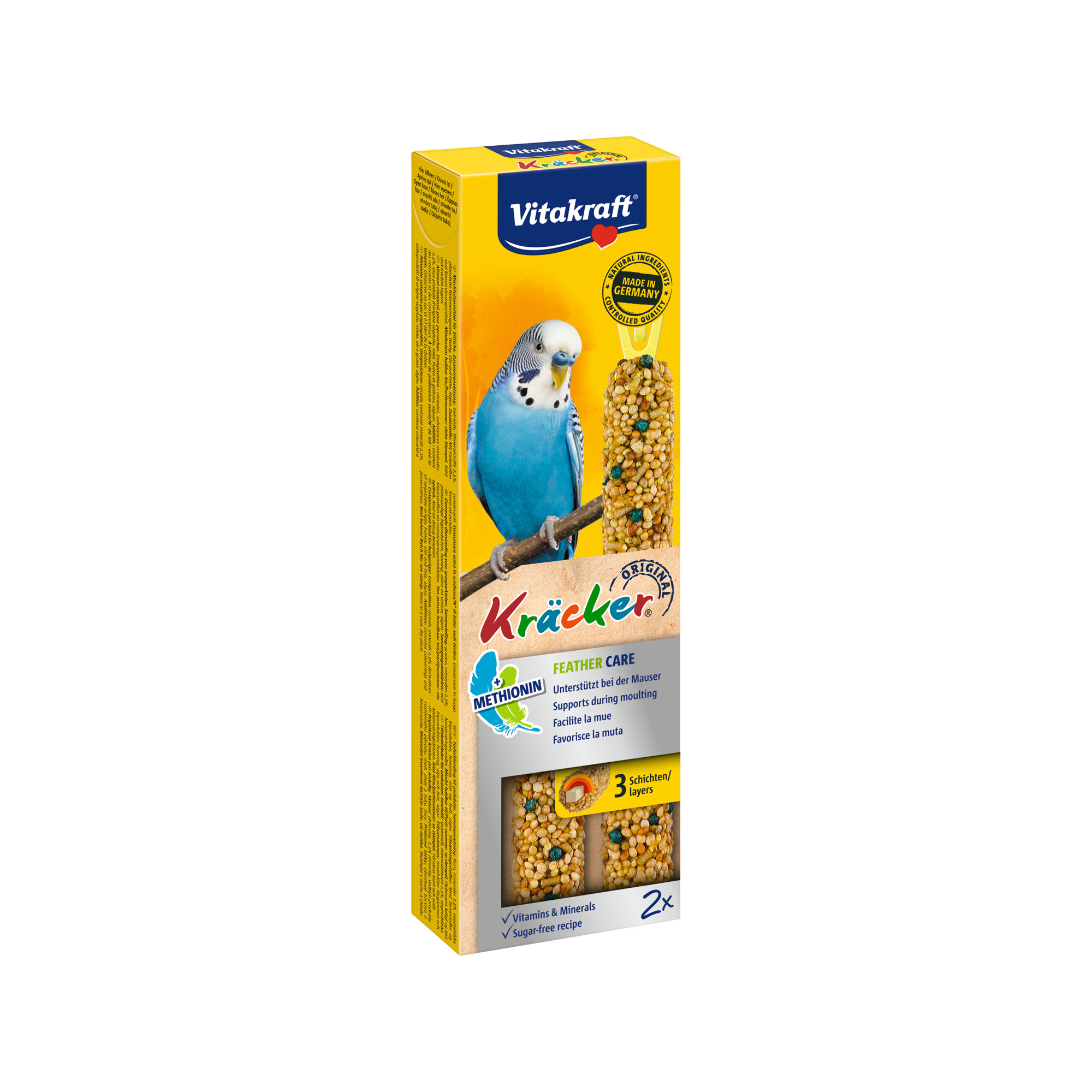 Vitakraft Parakeet Cracker Feather Care