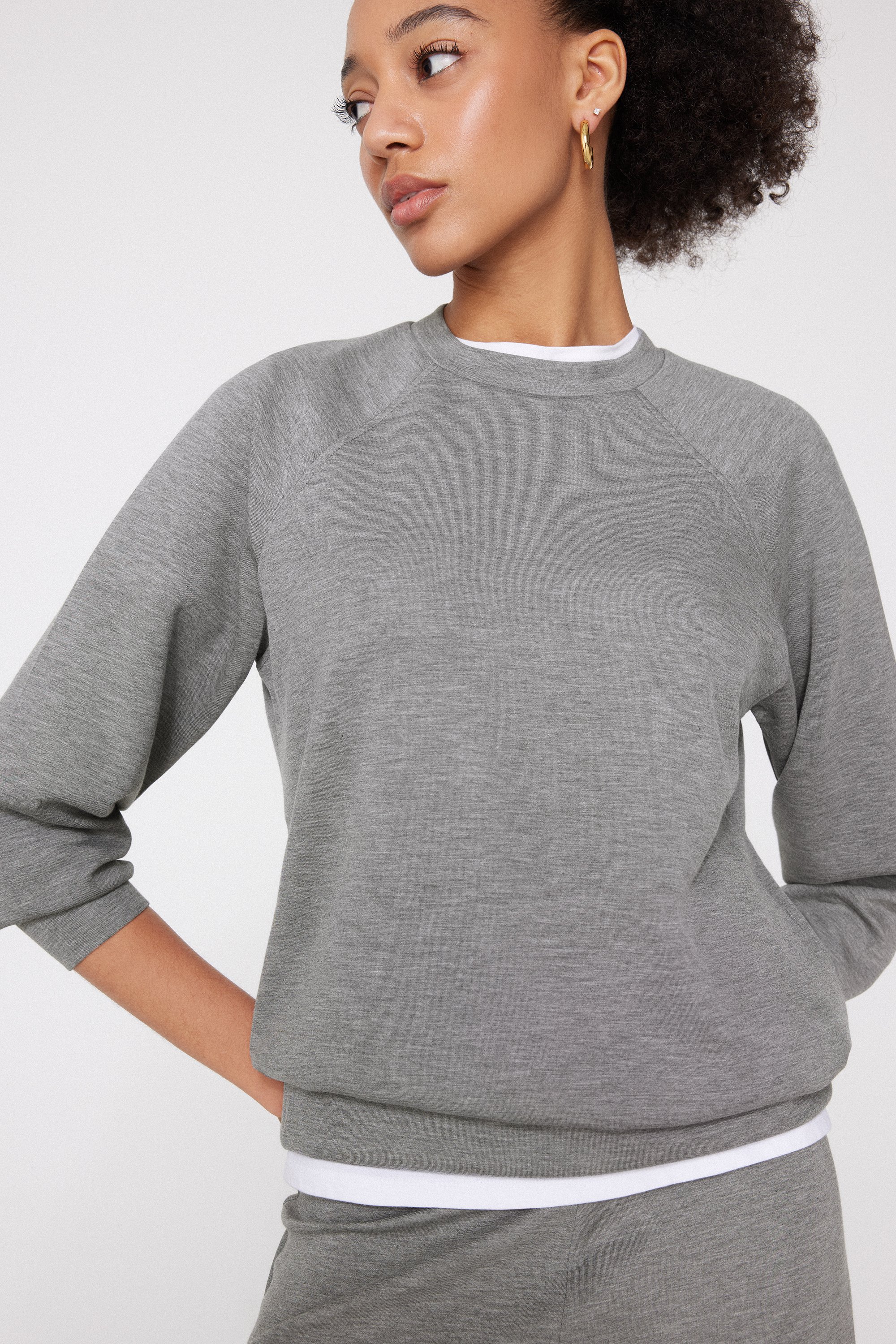 Soft Touch Round Neck Sweatshirt