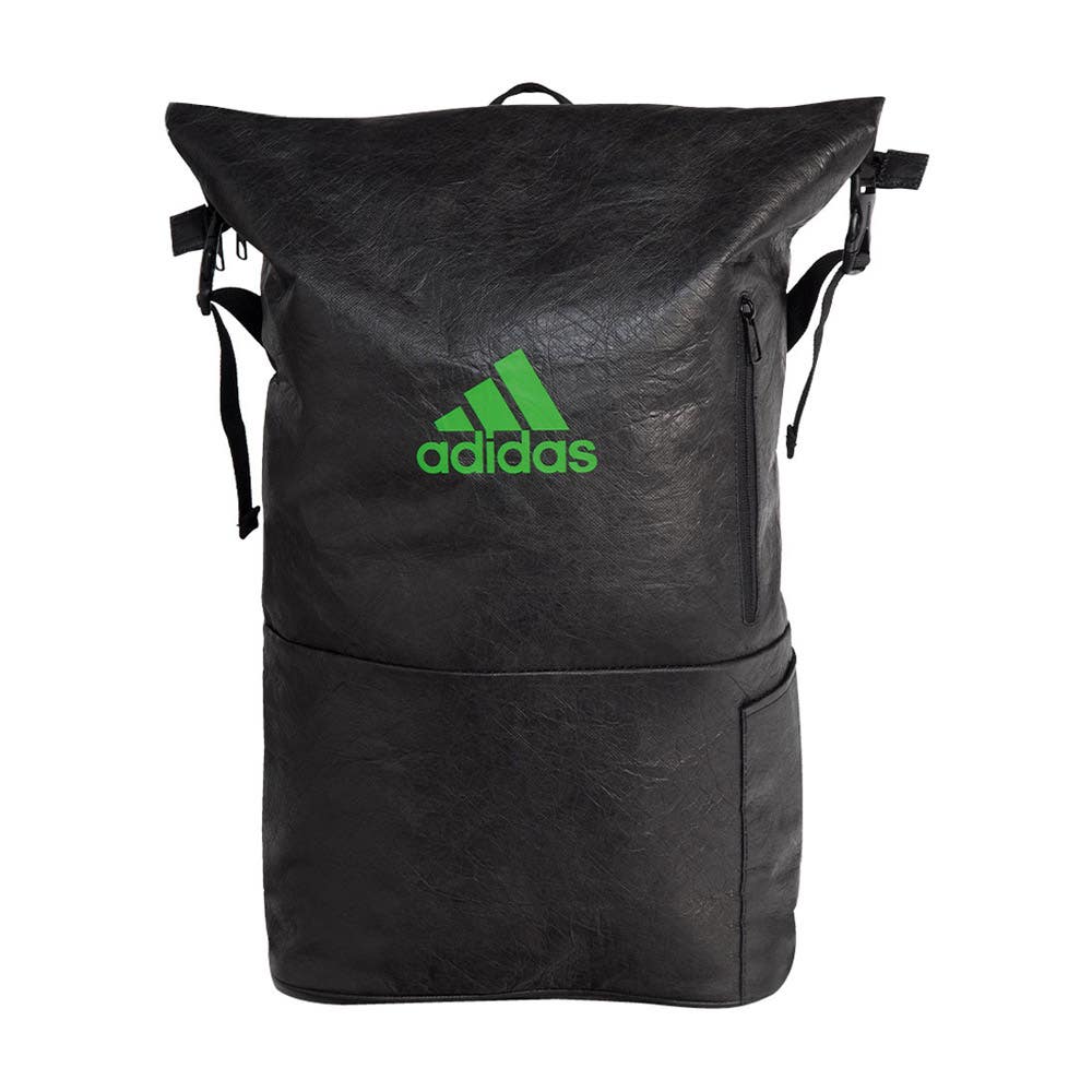 BLACK AND GREEN ADIDAS MULTIGAME BACKPACK