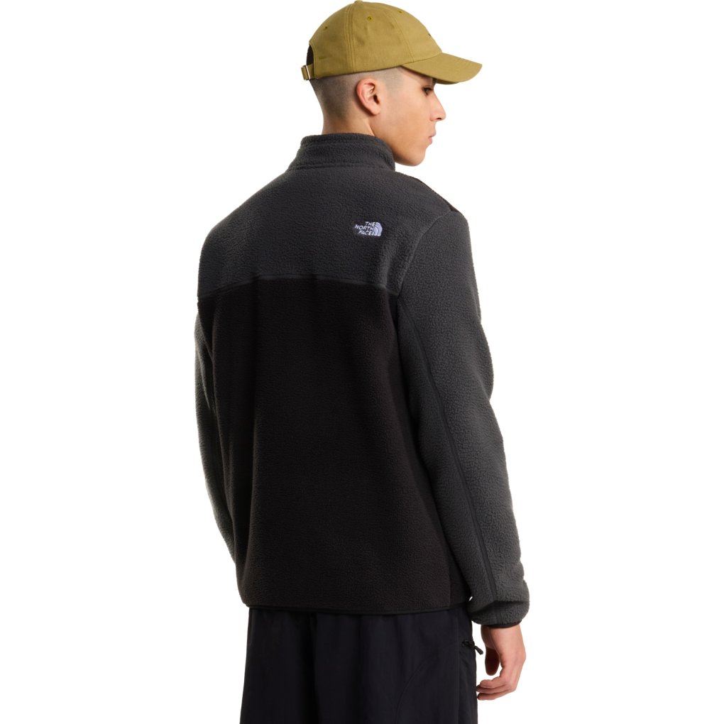 The North Face Yumiori 1/4 Zip Fleece Pullover Men - TNF Black/Asphalt Grey/Monument Grey