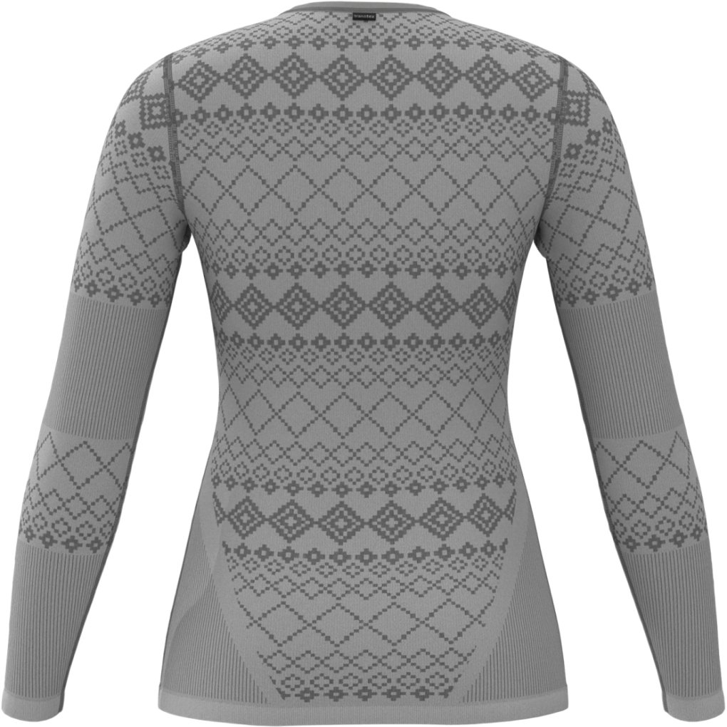 Löffler Transtex® Warm Retr'X Long Sleeve Shirt Women - grey melange A09