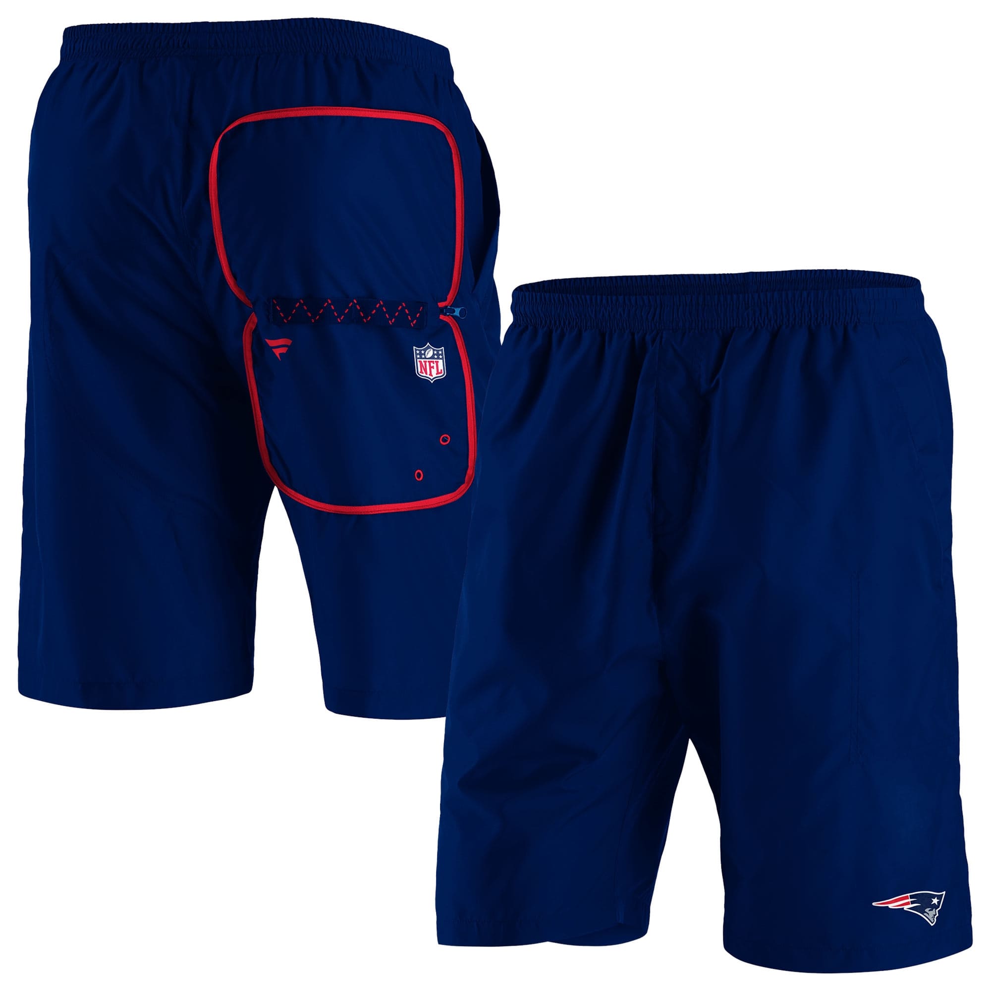 New England Patriots Enhanced Sport Fanatics NFL Shorts Navy