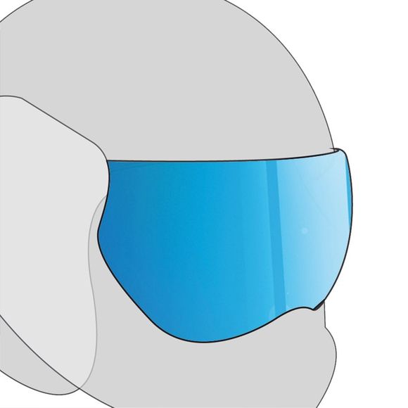 ROOF Iridium Helmet Screen - RO38 Rover - Iridium / BlueRef: RO0101 / 10158300