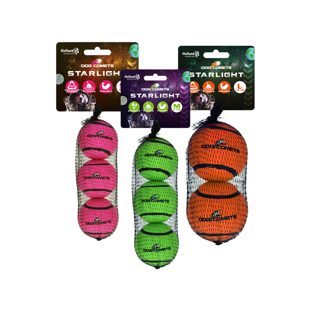 Dog Comets Starlight - S - Pink (3-pack)