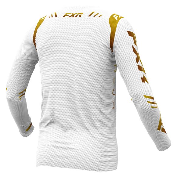FXR cross PRO 24 2024 MX Jersey - White / YellowRef: FXR0447