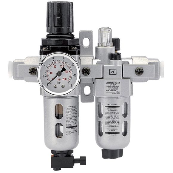 Draper filter compressor - regulator - universal 1/4 '' lubricatorRef: Dp00041A / 1050295