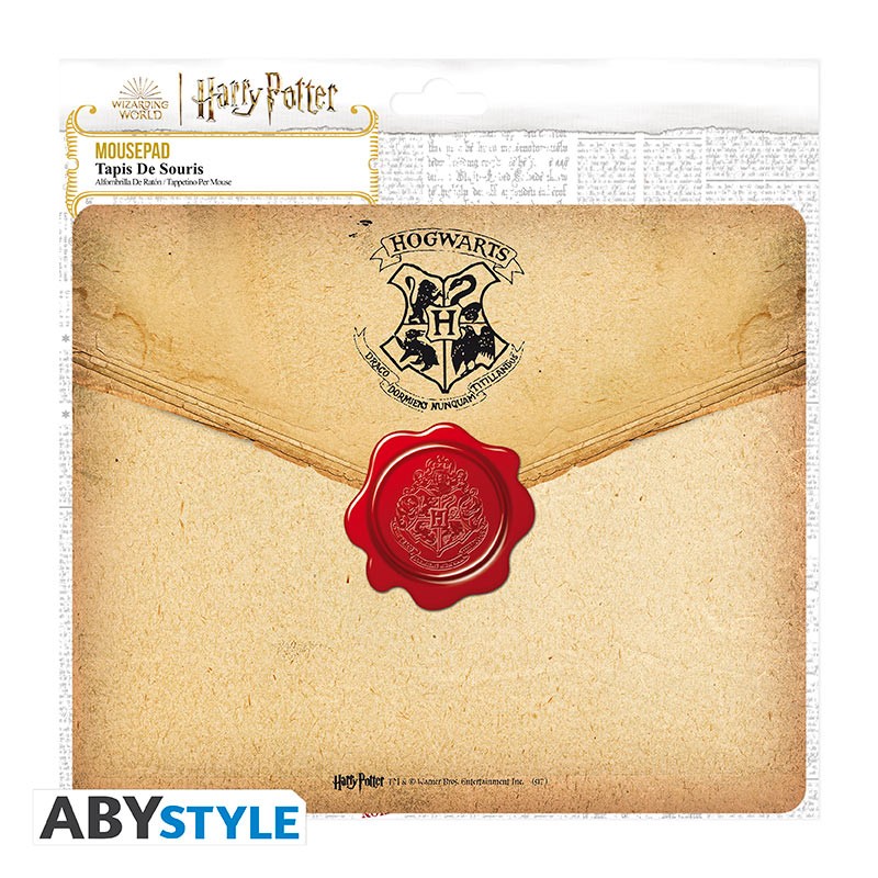 HARRY POTTER Flexible Mousepad Hogwarts Letter