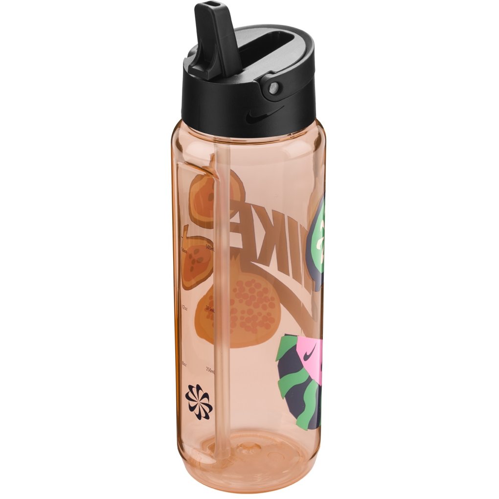 Nike Tritan Renew Recharge Straw Bottle 24oz/709ml - washed coral/black/midnight navy/midnight navy 627
