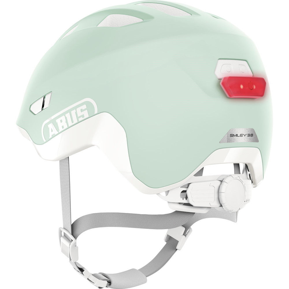 ABUS Smiley 3.0 ACE LED Kids Helmet - pure mint