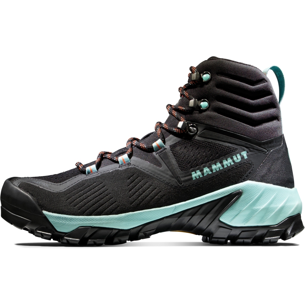 Mammut Sapuen High GTX® Mountain Shoes Women - black-dark frosty