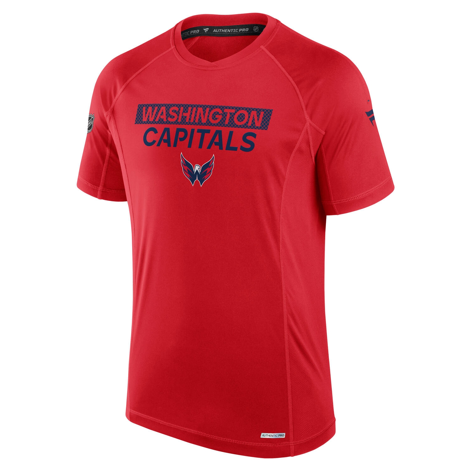 Washington Capitals 2024/25 Authentic Pro Rink Tech NHL T-Shirt Red