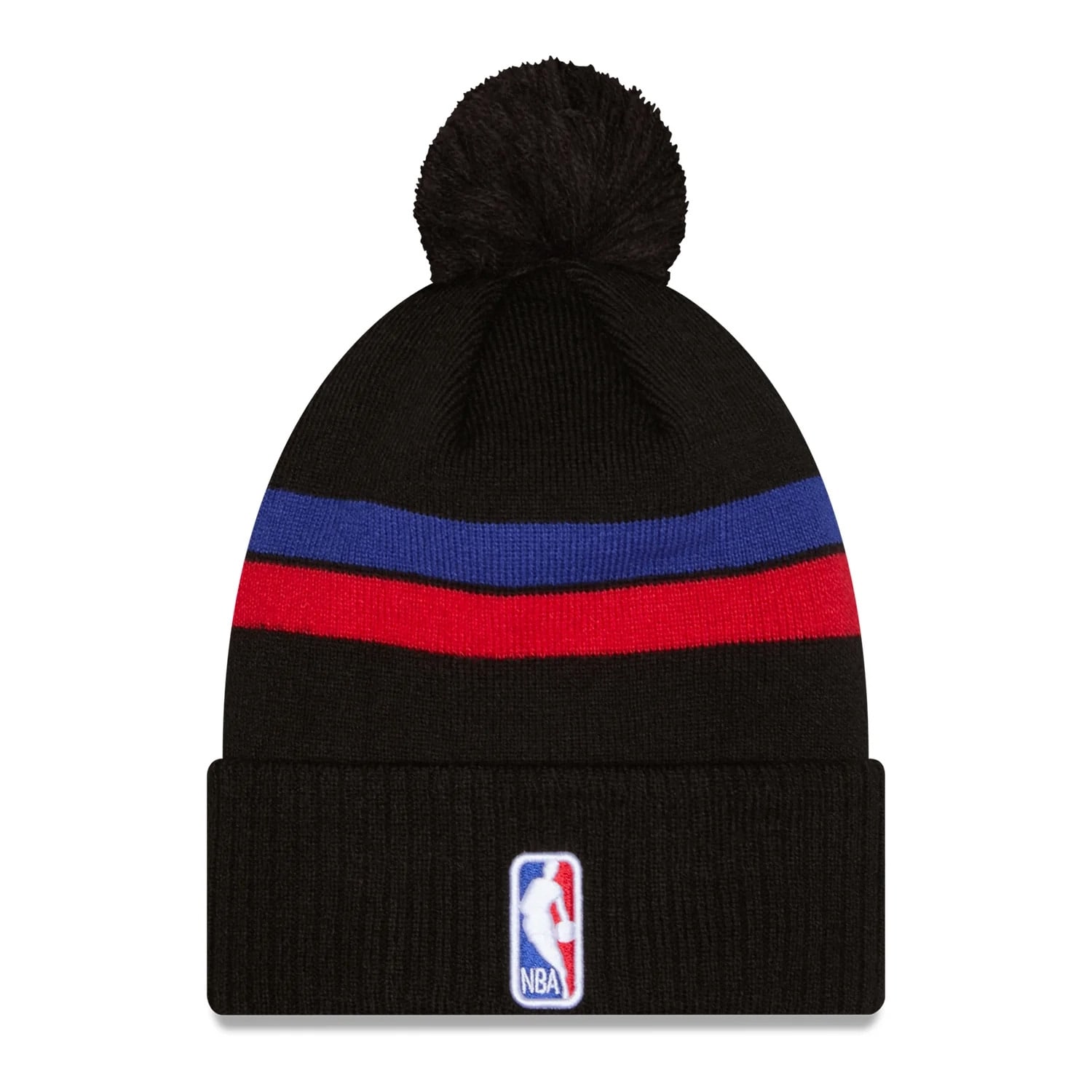Detroit Pistons 2025-26 NBA Statement Edition Knit Hat Black