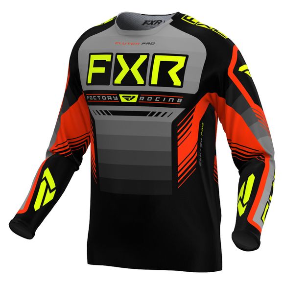 FXR CLUTCH PRO 24 2024 cross jersey - GrayRef: FXR0439
