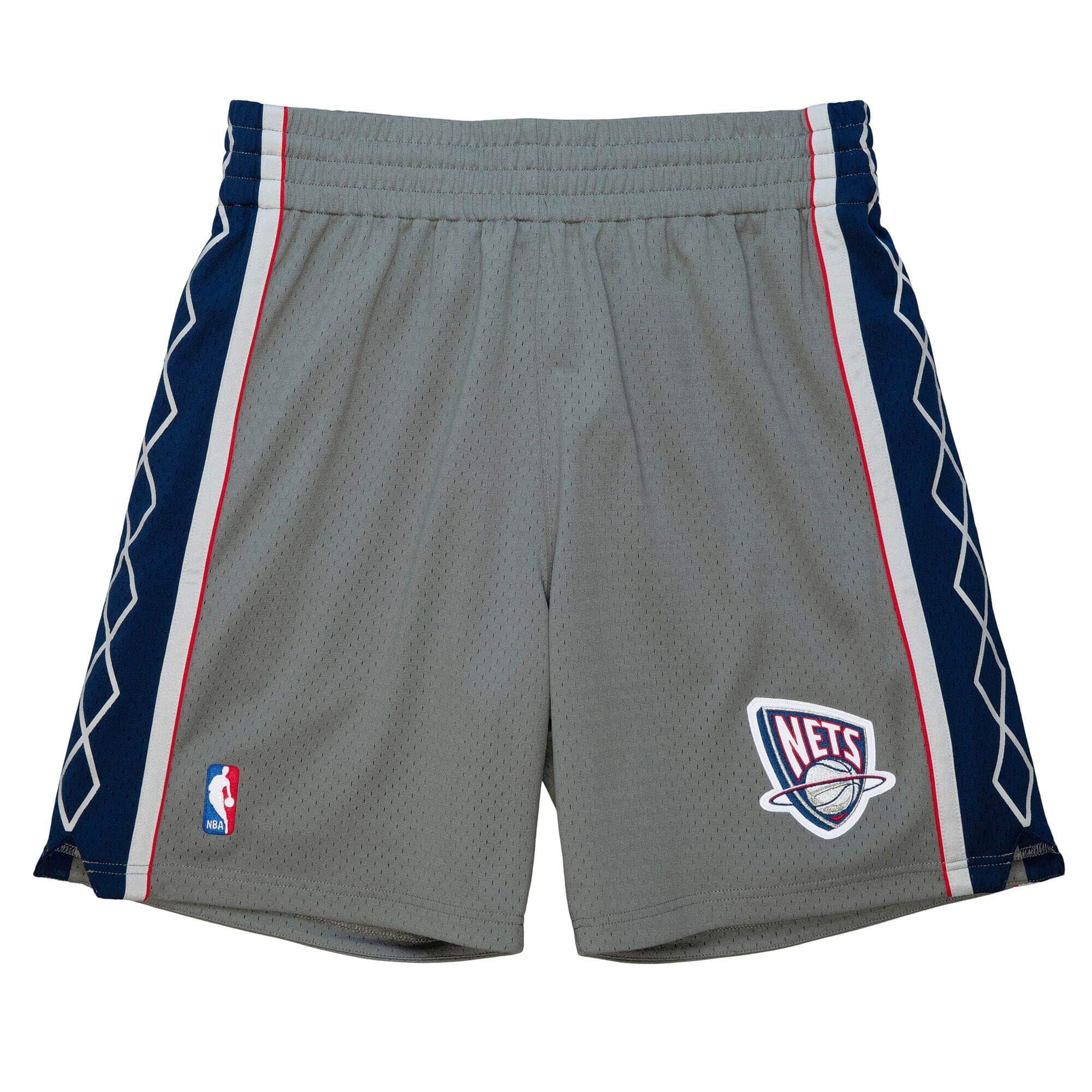 New Jersey Nets 2004-05 Mitchell & Ness Authentic NBA Shorts Alternate Gray
