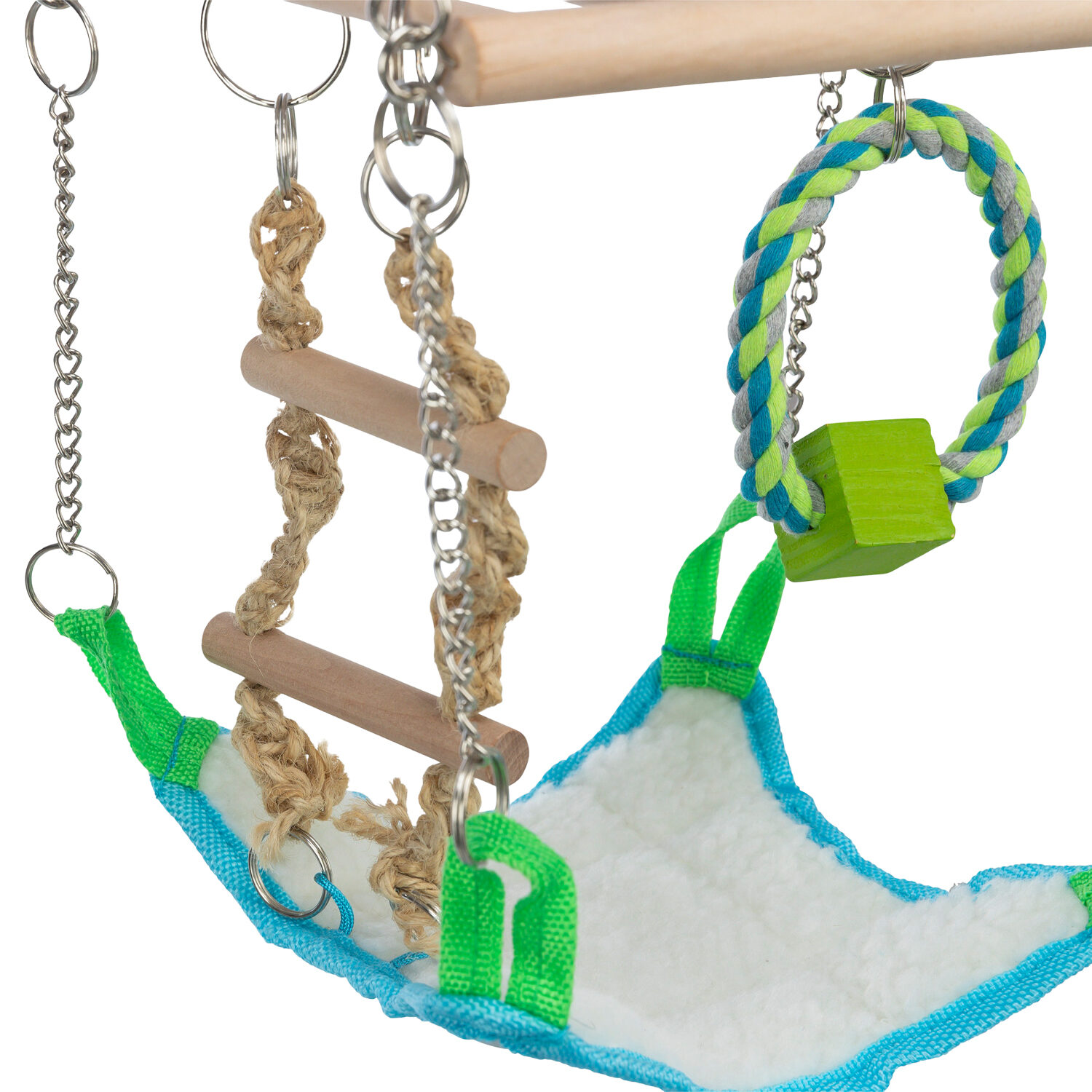 Trixie Suspension Bridge with Hammock