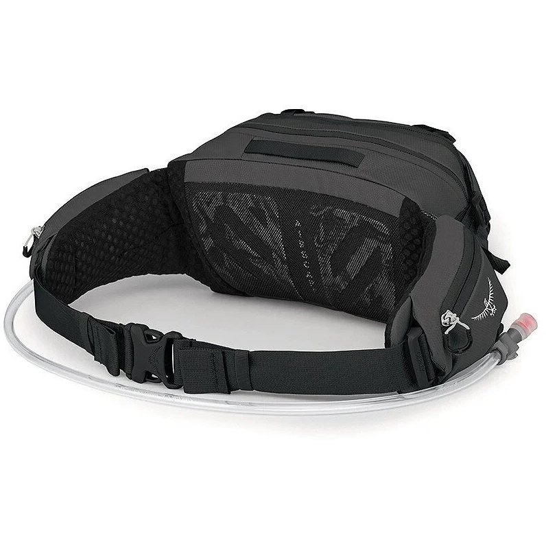 Osprey Seral 7 Bike Hydration Lumbar Pack + 1.5L Hydration Bladder - Raven Black