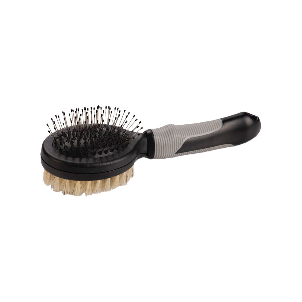 Beeztees Combi Brush - Cat - Black / Grey