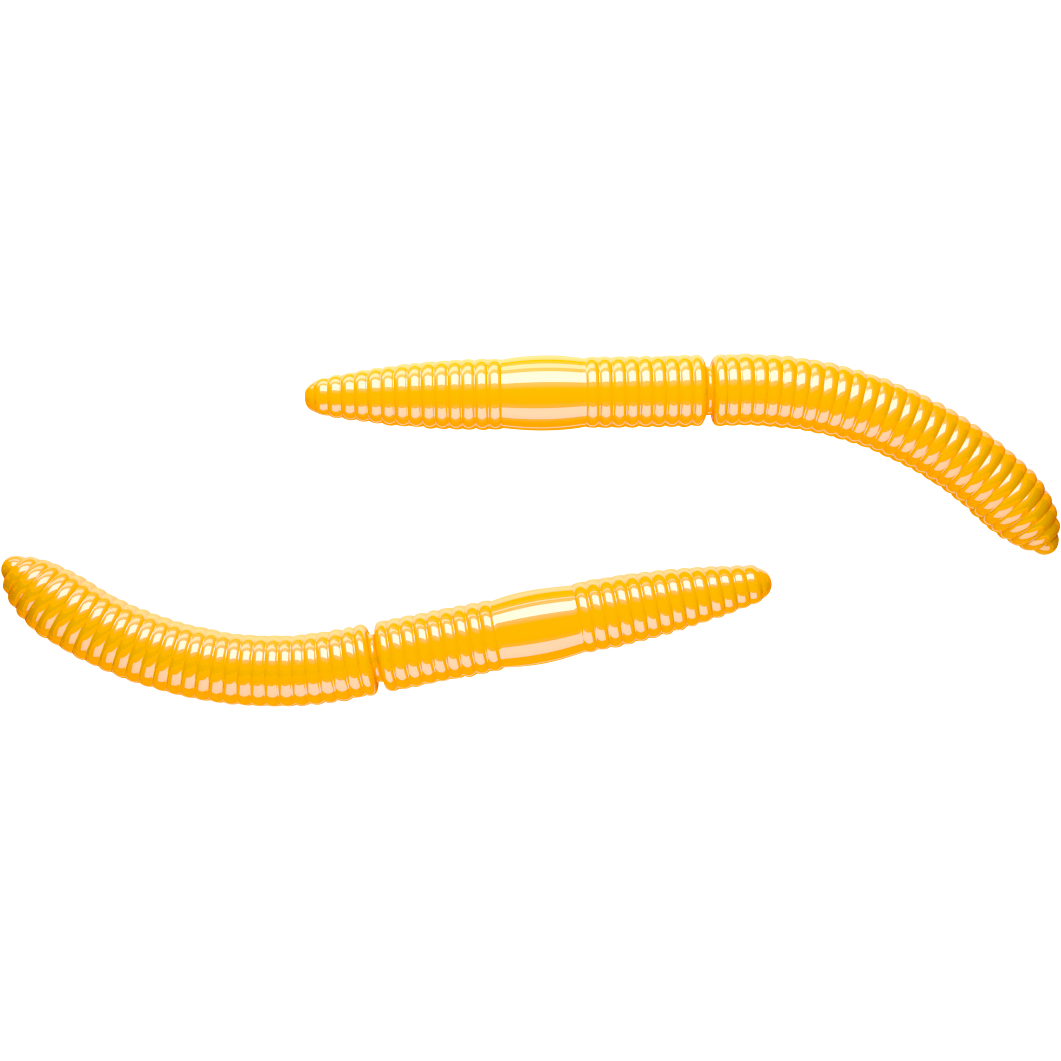 Libra Lures Fatty D´Worm (Dark Yellow)