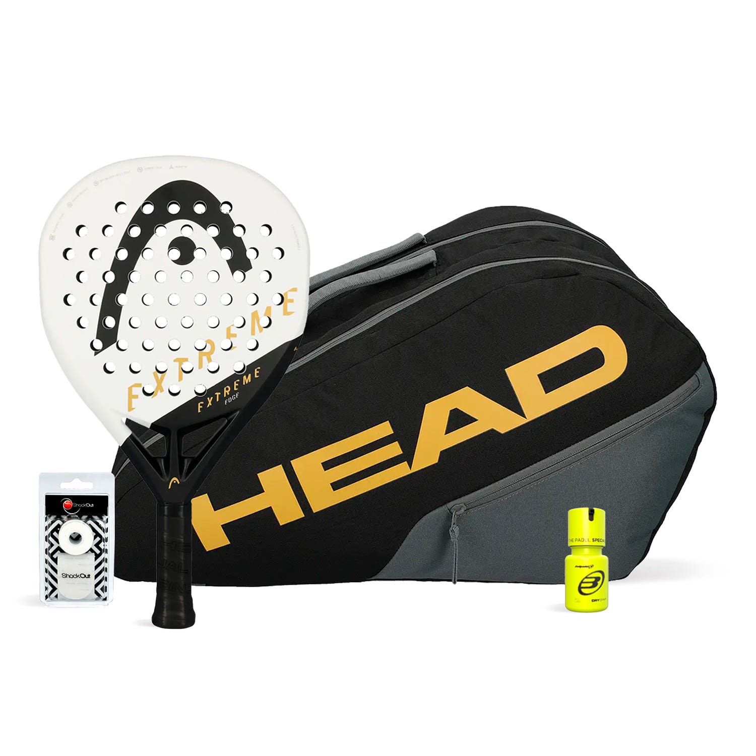 PACK HEAD EDGE EXTREME WHITE PADELBAG EDGE DRY GRIP