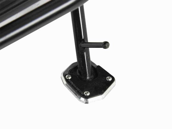Hepco & Becker side stand extension - black/silverRef: Hbe02637A / 4211996 00 91