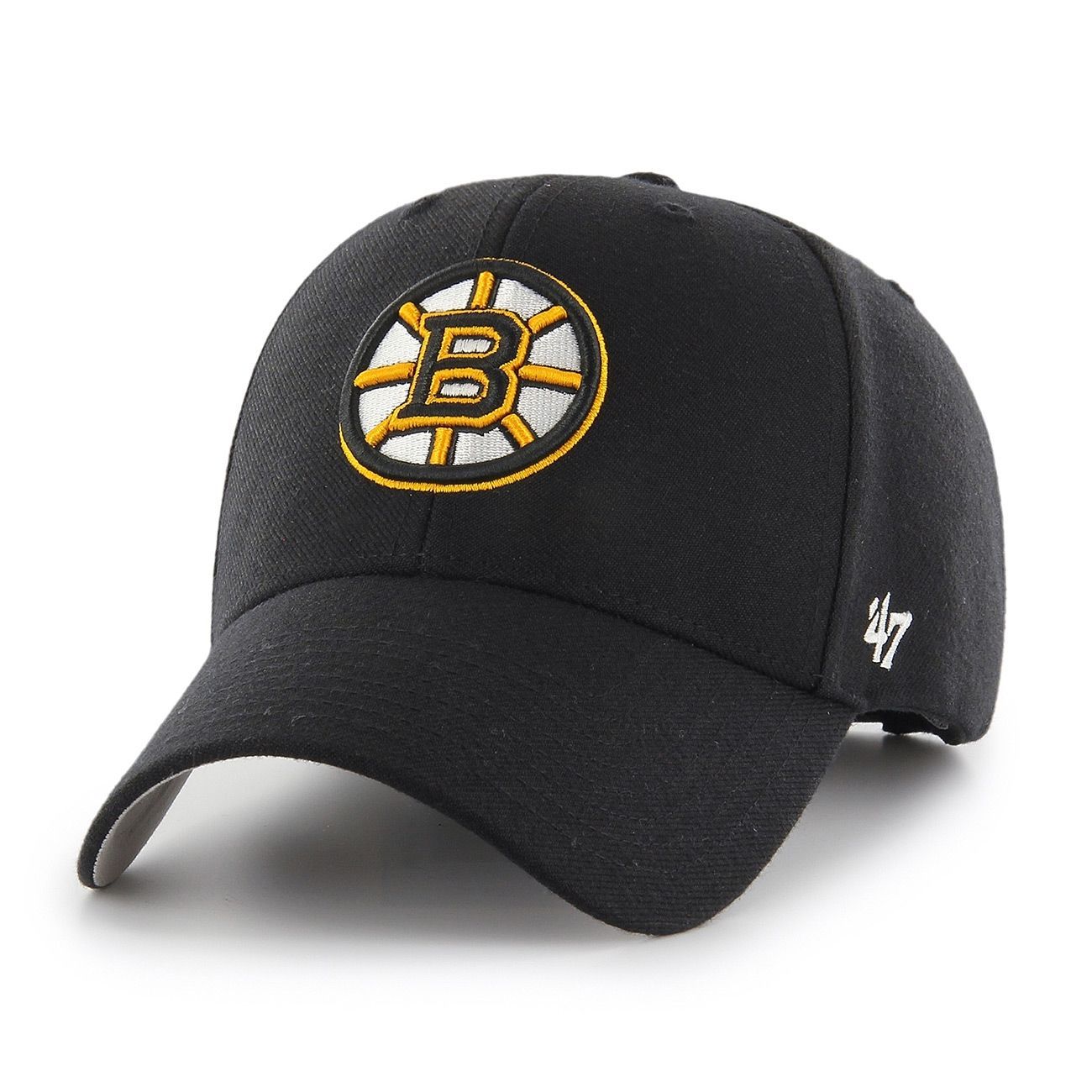 Boston Bruins MVP Adjustable NHL Cap Black