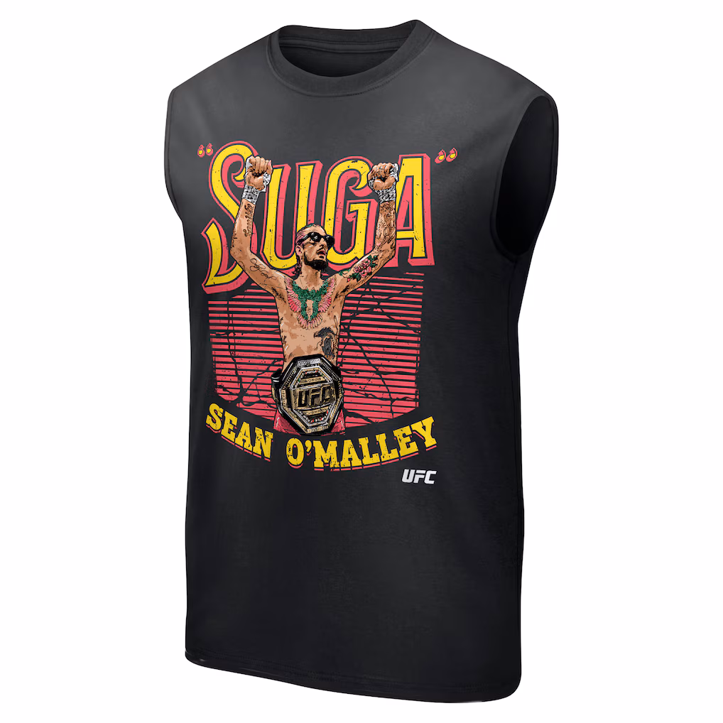 UFC Sean O'Malley World Champion Tank - Black - Mens
