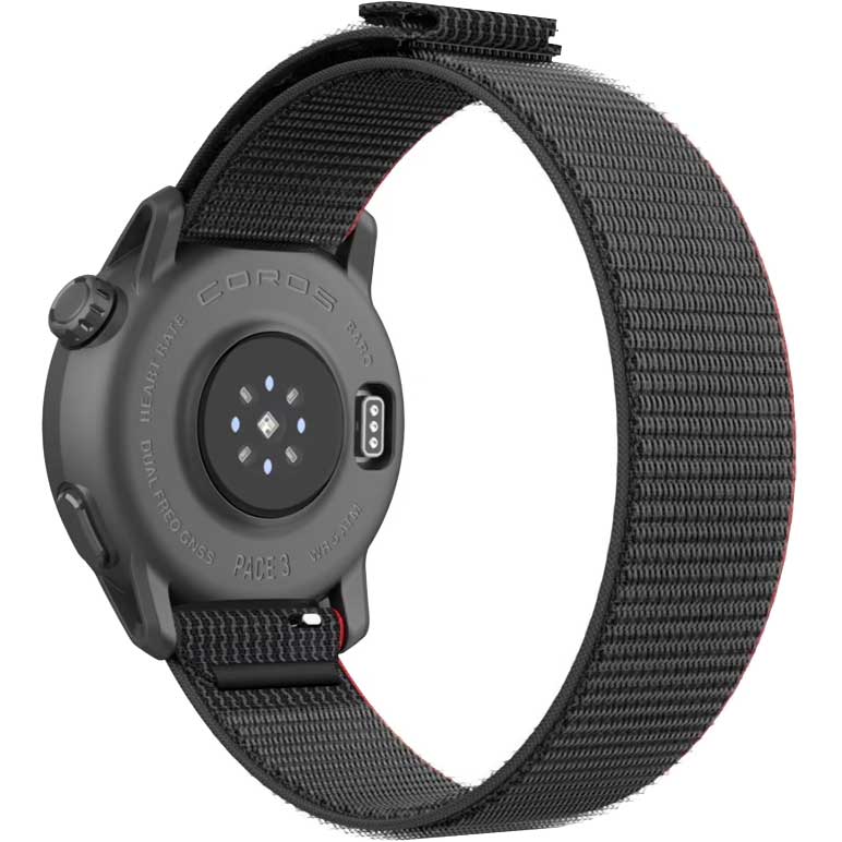 COROS PACE 3 GPS Multisports Watch - Nylon Band - Ink