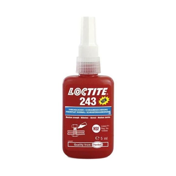 Frein filet Loctite 243 MOYEN 5 ML UniverselRef : 1100006