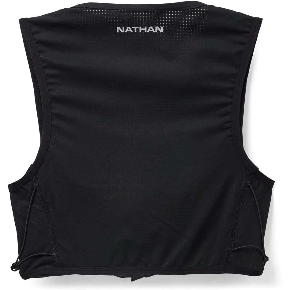 Nathan Sports Women's AeroZip Hydration Vest - 1L - black/reflective silver