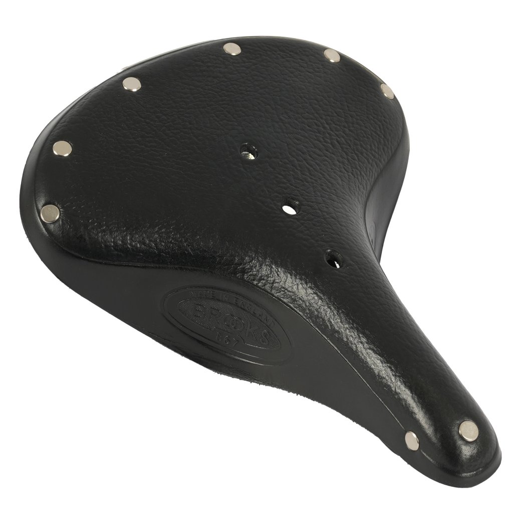 Brooks B67 Bend Leather Saddle - black