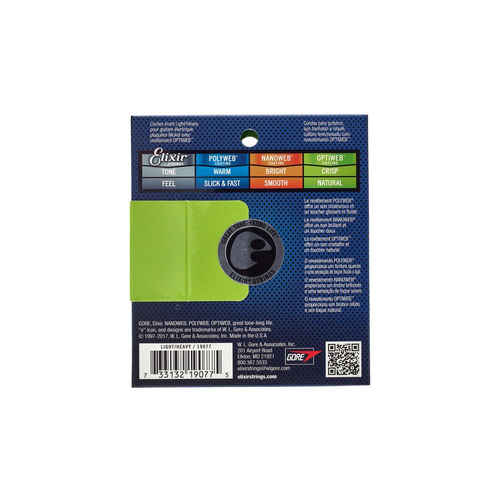 Elixir Optiweb 19077 Light/Heavy – Thomann Ireland