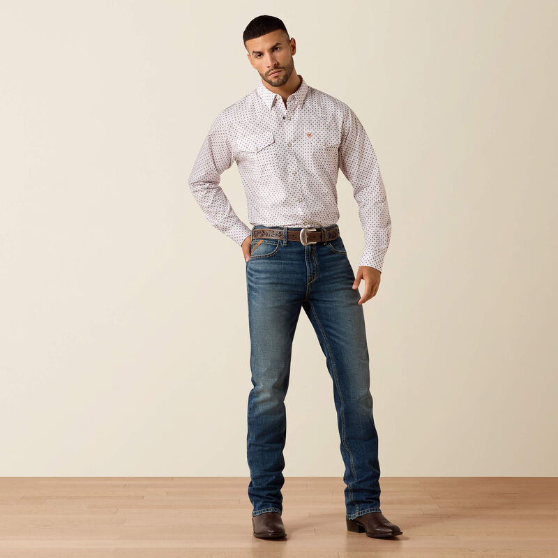 Tony Fitted Western Snap Shirt