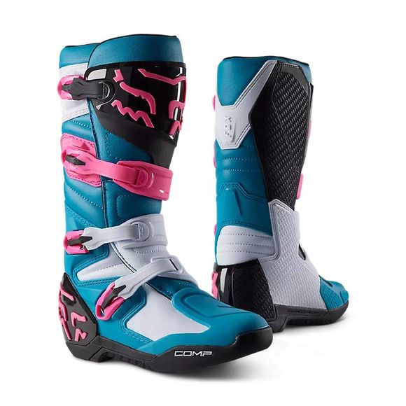 Fox COMP 2025 cross Boots - BlueRef: fx3729-c51501