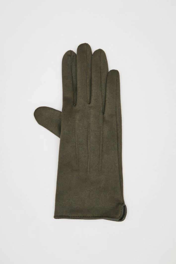 Stitched gloves - MILITAR GREEN