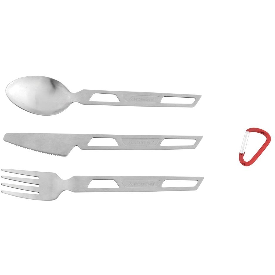 Robens Sierra Steel Cutlery Set - Silver