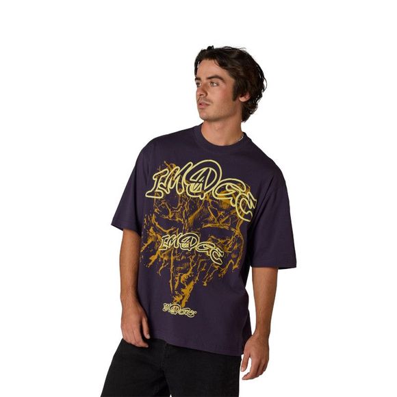 Fox IMAGE PRINT Short Sleeve T-shirt - Purple / BlackRef: FX6442