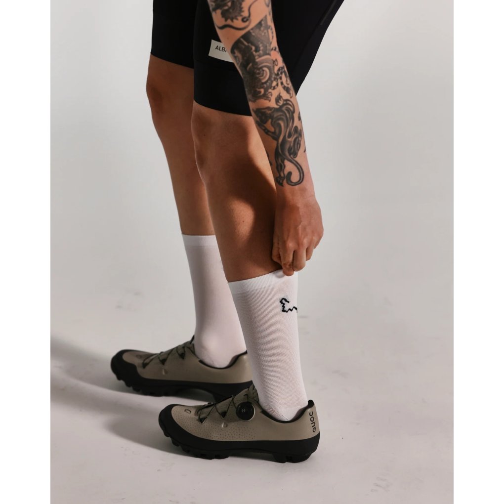 ALBION All Road Cycling Socks - White