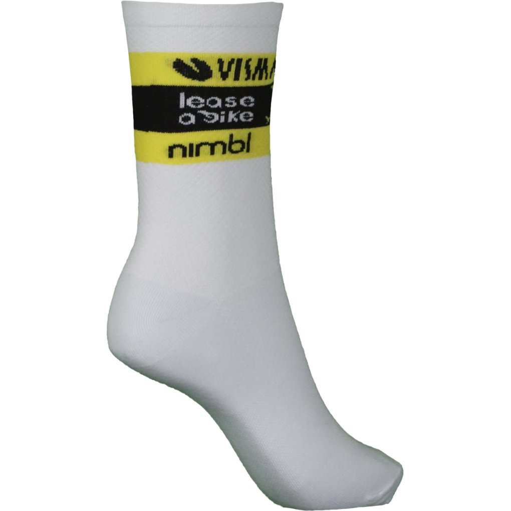 RAPidGEAR Team Visma | Lease a Bike Replica Socks 2025 - white