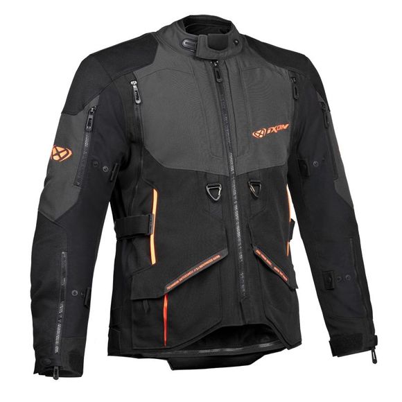 Motorcycle Jacket Ixon Ragnar - Gray / OrangeRef: IX1433