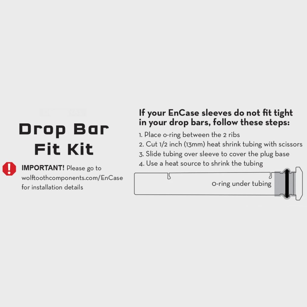 Wolf Tooth EnCase System Drop Bar Fit Kit Anpassungskit