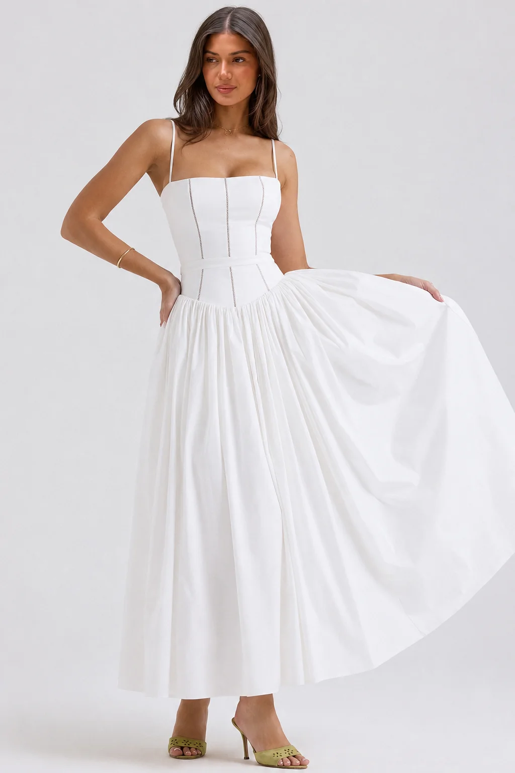 Cami Slim Fit Elegant Maxi Dress