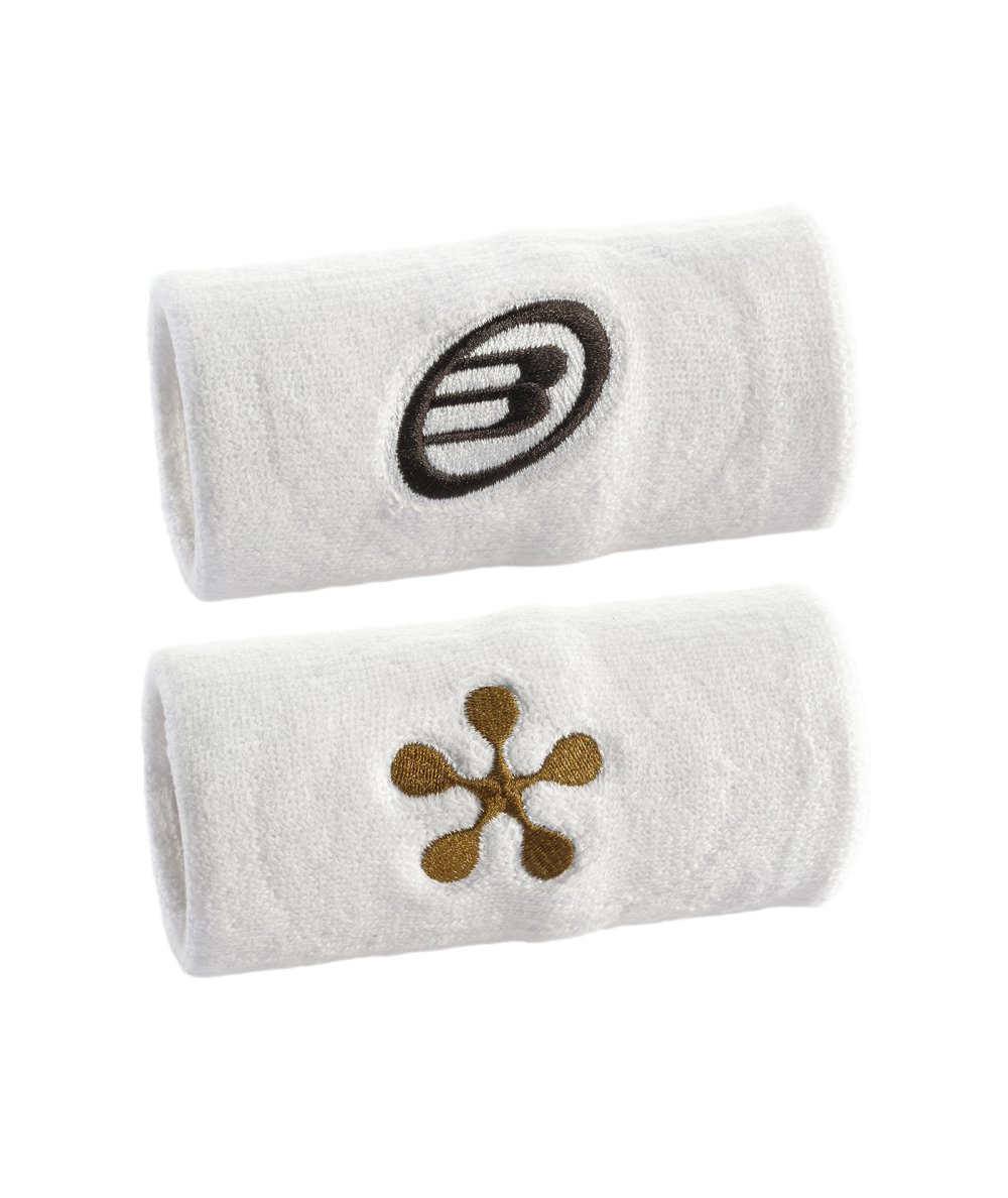 BULLPADEL WRISTBAND BPMU-PMR2507 WHITE/VIGORE STONE