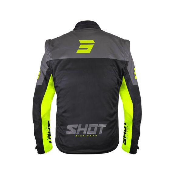 Veste enduro Shot SOFTSHELL 2024 - Noir / JauneRef : SO2472